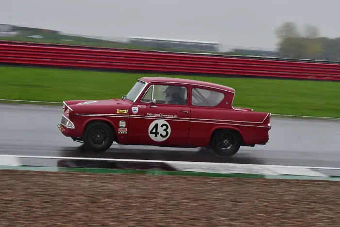 Framed Print : CJ12 3831 Eric Walker, Ford Anglia Framed Print : CJ12 3831 Eric Walker, Ford Anglia