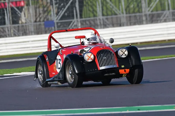Framed Print : CJ12 4011 Mark Ellis, Morgan Plus 4 Framed Print : CJ12 4011 Mark Ellis, Morgan Plus 4