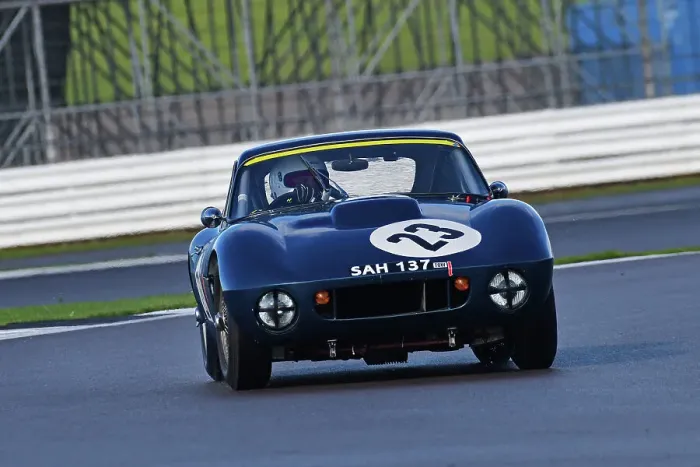 Framed Print : CJ12 4026 Richard Hall-Griffin, Triumph TR4 SLR