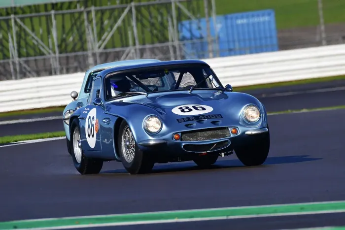 Framed Print : CJ12 4080 Mike Whitaker Snr, TVR Griffith Framed Print : CJ12 4080 Mike Whitaker Snr, TVR Griffith