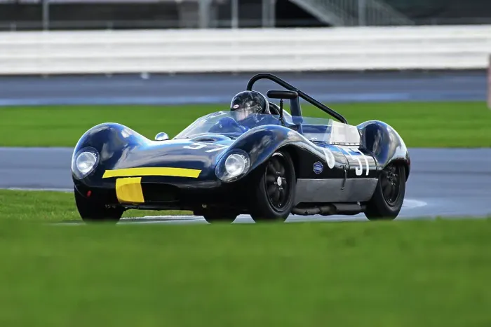 Framed Print : CJ12 4093 Ben Adams, Lola Mk1 Framed Print : CJ12 4093 Ben Adams, Lola Mk1