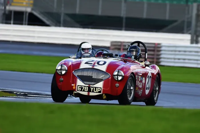 Framed Print : CJ12 4103 Jonathan Abecassis, Austin Healey 100-4 Framed Print : CJ12 4103 Jonathan Abecassis, Austin Healey 100-4