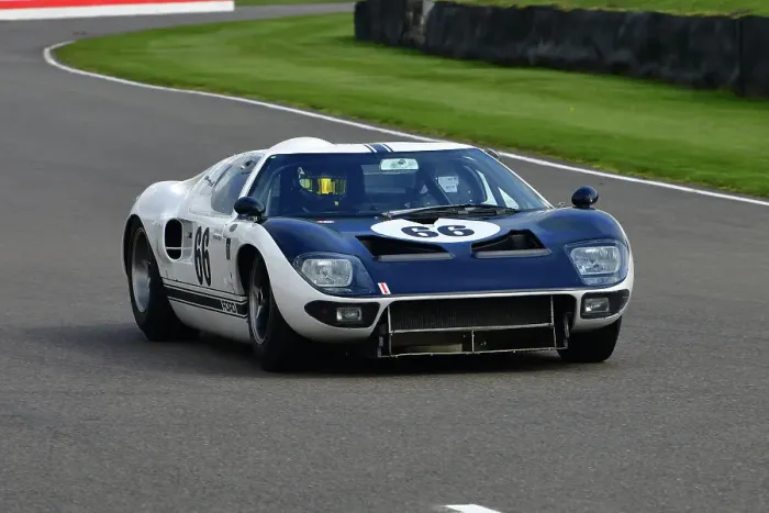 Rights Managed : CJ12 4999 Peter Klutt, Ryan Klutt, Ford GT40 prototype Rights Managed : CJ12 4999 Peter Klutt, Ryan Klutt, Ford GT40 prototype