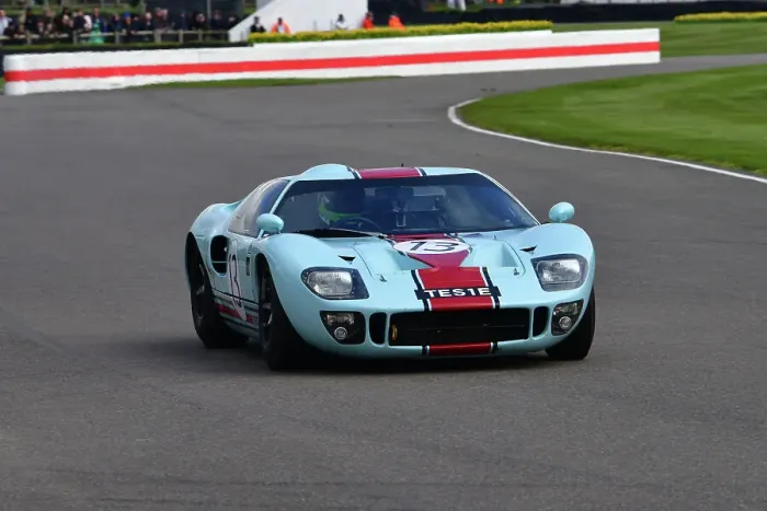 Rights Managed : CJ12 5010 Shaun Lynn, Dario Franchitti, Ford GT40 Rights Managed : CJ12 5010 Shaun Lynn, Dario Franchitti, Ford GT40