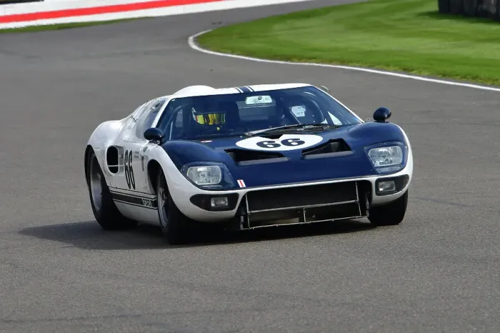 Rights Managed : CJ12 5028 Peter Klutt, Ryan Klutt, Ford GT40 prototype Rights Managed : CJ12 5028 Peter Klutt, Ryan Klutt, Ford GT40 prototype