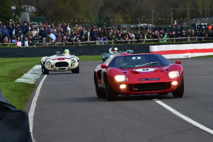 Rights Managed : CJ12 5033 Richard Meins, Rob Huff, Ford GT40 Rights Managed : CJ12 5033 Richard Meins, Rob Huff, Ford GT40