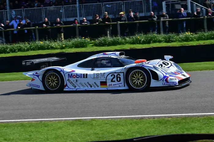 Rights Managed : CJ12 5151 Tom Kristensen, Porsche 911 GT1-98 Rights Managed : CJ12 5151 Tom Kristensen, Porsche 911 GT1-98
