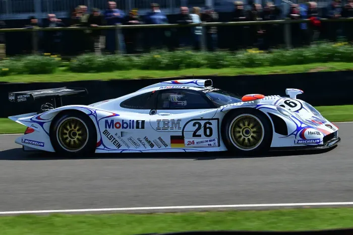 Rights Managed : CJ12 5194 Tom Kristensen, Porsche 911 GT1-98 Rights Managed : CJ12 5194 Tom Kristensen, Porsche 911 GT1-98