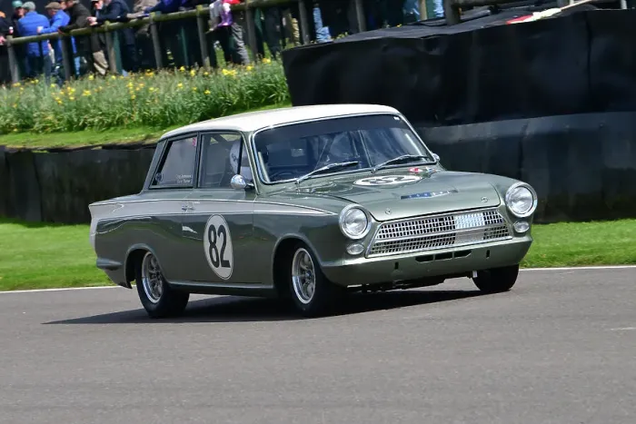 Rights Managed : CJ12 5205 Craig Jamieson, Darren Turner, Ford Lotus Cortina Mk1 Rights Managed : CJ12 5205 Craig Jamieson, Darren Turner, Ford Lotus Cortina Mk1