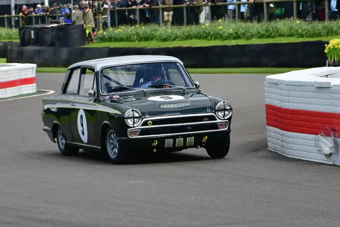 Rights Managed : CJ12 5246 Tiff Needell, Jeremy Bailey, Ford Lotus Cortina Mk1 Rights Managed : CJ12 5246 Tiff Needell, Jeremy Bailey, Ford Lotus Cortina Mk1