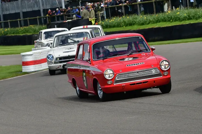 Rights Managed : CJ12 5248 Peter Chambers, Mike Jordan, Ford Lotus Cortina Mk1 Rights Managed : CJ12 5248 Peter Chambers, Mike Jordan, Ford Lotus Cortina Mk1