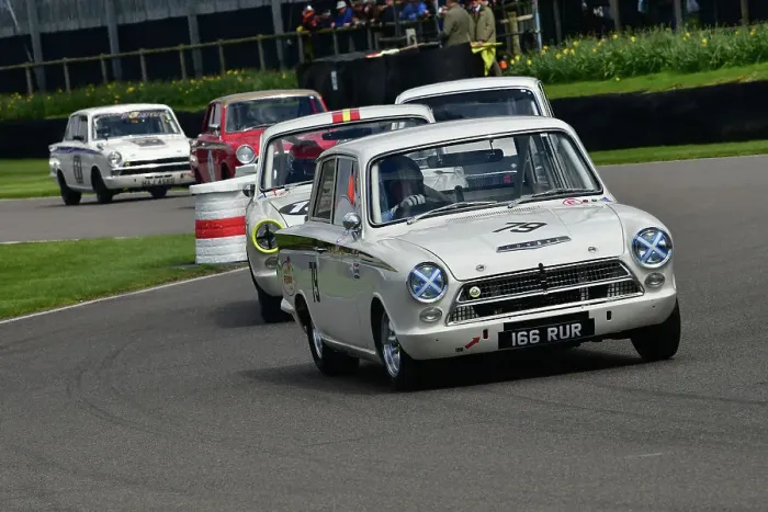 Rights Managed : CJ12 5249 Mark Shaw, Dario Franchitti, Ford Lotus Cortina Mk1 Rights Managed : CJ12 5249 Mark Shaw, Dario Franchitti, Ford Lotus Cortina Mk1