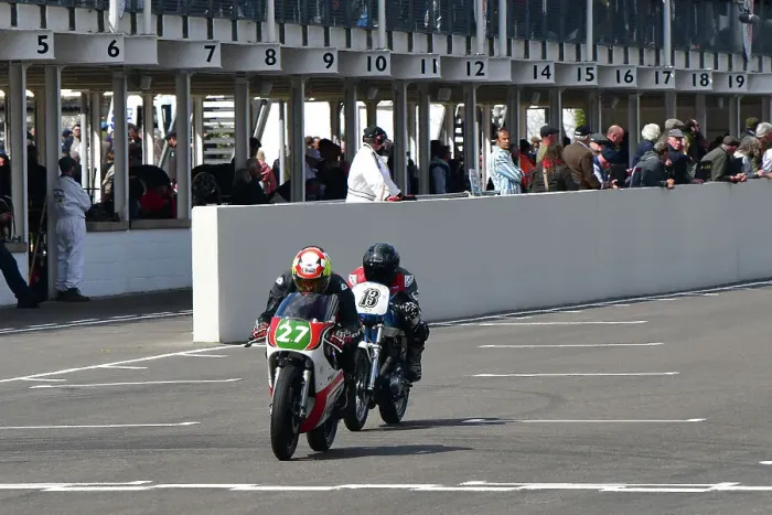 Rights Managed : CJ12 5271 Mark Linton, Yamaha TZ250L, Luke Hedger, Triumph Bonneville Rights Managed : CJ12 5271 Mark Linton, Yamaha TZ250L, Luke Hedger, Triumph Bonneville