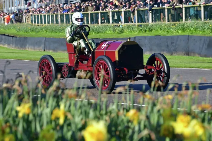 Rights Managed : CJ12 5407 Archie Collings, Mercedes 60hp Rights Managed : CJ12 5407 Archie Collings, Mercedes 60hp