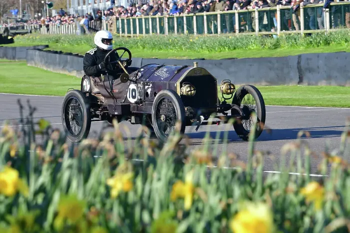 Rights Managed : CJ12 5410 Tim Parker, SCAT Type C Racer Targa Florio