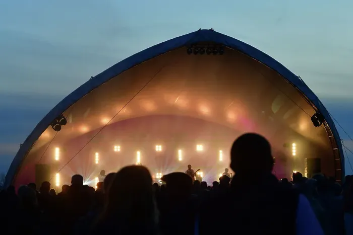 Rights Managed : CJ12 5663 Concert stage Rights Managed : CJ12 5663 Concert stage
