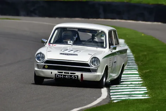 Rights Managed : CJ12 6105 Ollie Streek, Jake Hill, Ford Lotus Cortina Mk1 Rights Managed : CJ12 6105 Ollie Streek, Jake Hill, Ford Lotus Cortina Mk1