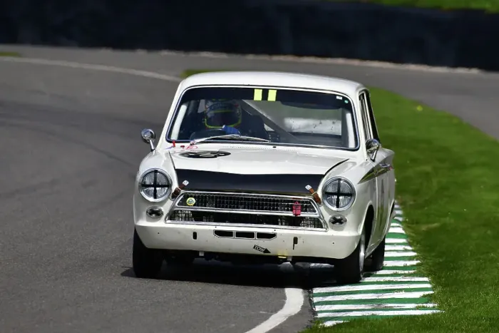 Rights Managed : CJ12 6119 Kerry Michael, Mark Blundell, Ford Lotus Cortina Mk1 Rights Managed : CJ12 6119 Kerry Michael, Mark Blundell, Ford Lotus Cortina Mk1