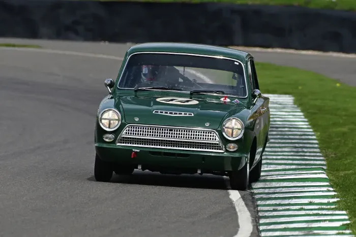 Rights Managed : CJ12 6120 David Dickenson, Andrew Jordan, Ford Lotus Cortina Mk1 Rights Managed : CJ12 6120 David Dickenson, Andrew Jordan, Ford Lotus Cortina Mk1