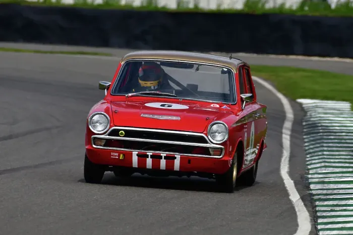 Rights Managed : CJ12 6122 Henry Mann, Karun Chandhok, Ford Lotus Cortina Mk1 Rights Managed : CJ12 6122 Henry Mann, Karun Chandhok, Ford Lotus Cortina Mk1