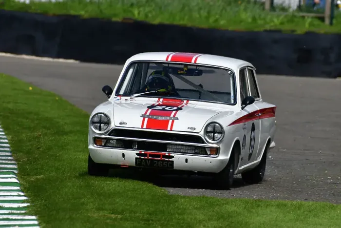 Rights Managed : CJ12 6165 Nick Jarvis, Benoit Treluyer, Ford Lotus Cortina Mk1