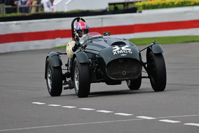 Rights Managed : CJ12 6276 Cliff Gray, Frazer Nash Le Mans replica Rights Managed : CJ12 6276 Cliff Gray, Frazer Nash Le Mans replica