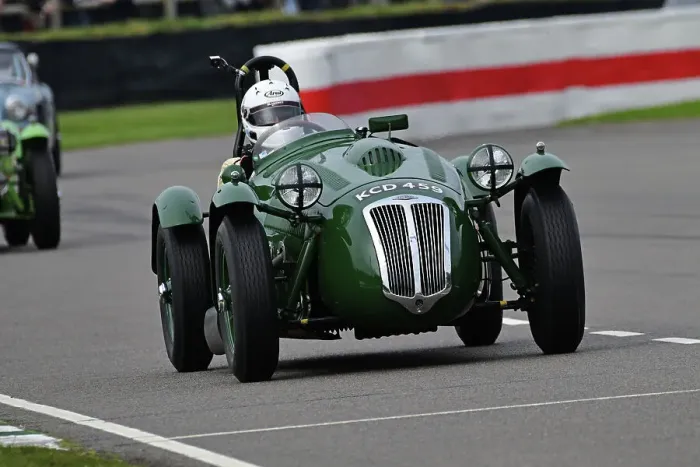 Rights Managed : CJ12 6280 Patrick Blakeney-Edwards, Frazer Nash Le Mans replica Rights Managed : CJ12 6280 Patrick Blakeney-Edwards, Frazer Nash Le Mans replica
