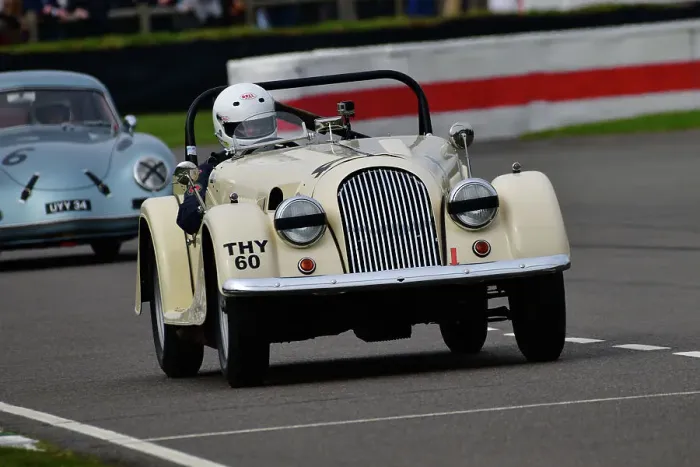 Rights Managed : CJ12 6284 Richard Thorne, Morgan Plus 4 Rights Managed : CJ12 6284 Richard Thorne, Morgan Plus 4