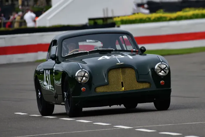 Rights Managed : CJ12 6294 Guy Verhofstadt, Aston Martin DB2