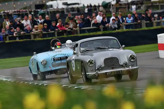 Rights Managed : CJ12 6320 Chris Mayhew, Aston Martin DB2-4