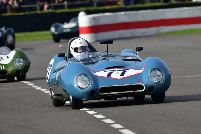 Rights Managed : CJ12 6447 Ollie Crosthwaite, Cooper-Climax T49 Monaco, Vincent Jannsens, Lotus-Climax 15 Rights Managed : CJ12 6447 Ollie Crosthwaite, Cooper-Climax T49 Monaco, Vincent Jannsens, Lotus-Climax 15