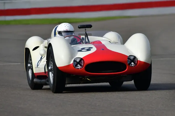 Rights Managed : CJ12 6454 Josef Otto Rettenmaier, Maserati Tipo 61, Birdcage Rights Managed : CJ12 6454 Josef Otto Rettenmaier, Maserati Tipo 61, Birdcage