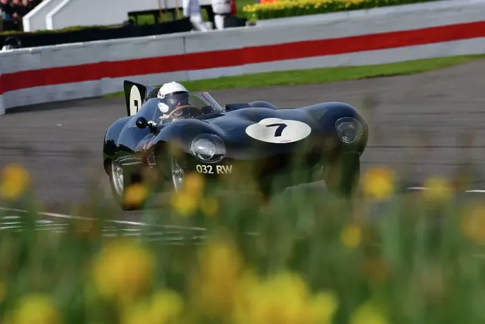 Rights Managed : CJ12 6466 Gary Pearson, Jaguar D-Type Long Nose Rights Managed : CJ12 6466 Gary Pearson, Jaguar D-Type Long Nose