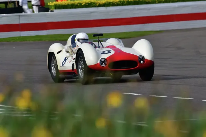 Rights Managed : CJ12 6479 Josef Otto Rettenmaier, Maserati Tipo 61, Birdcage