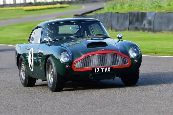 Rights Managed : CJ12 6565 Dwight Merriman, Aston Martin DB4GT