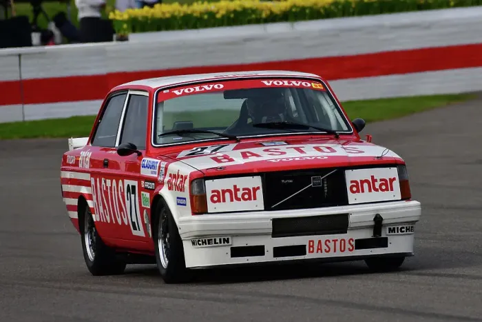 Rights Managed : CJ12 6658 Jack Young, Volvo 242 Turbo Rights Managed : CJ12 6658 Jack Young, Volvo 242 Turbo