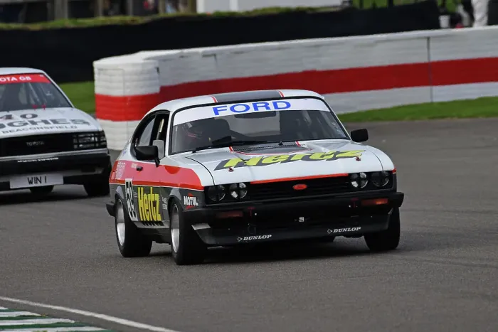 Rights Managed : CJ12 6660 Tom Waterfield, Ford Capri III 3 litre S Rights Managed : CJ12 6660 Tom Waterfield, Ford Capri III 3 litre S