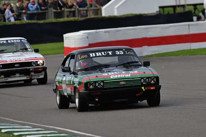 Rights Managed : CJ12 6664 Ludovic Lindsay, Ford Capri III 3 litre S Rights Managed : CJ12 6664 Ludovic Lindsay, Ford Capri III 3 litre S