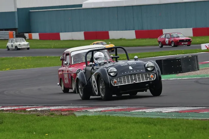 Framed Print : CJ12 7217 Geoff Turral, Triumph TR3A Framed Print : CJ12 7217 Geoff Turral, Triumph TR3A