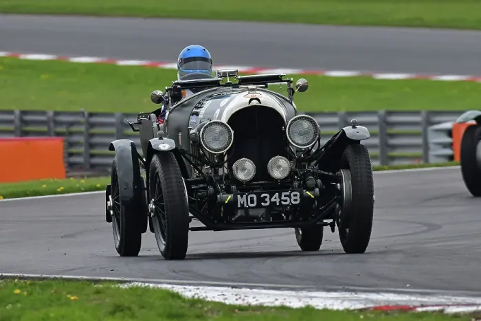 Framed Print : CJ12 7337 Steve Ward, Josh Ward, Bentley 4½ litre Framed Print : CJ12 7337 Steve Ward, Josh Ward, Bentley 4½ litre
