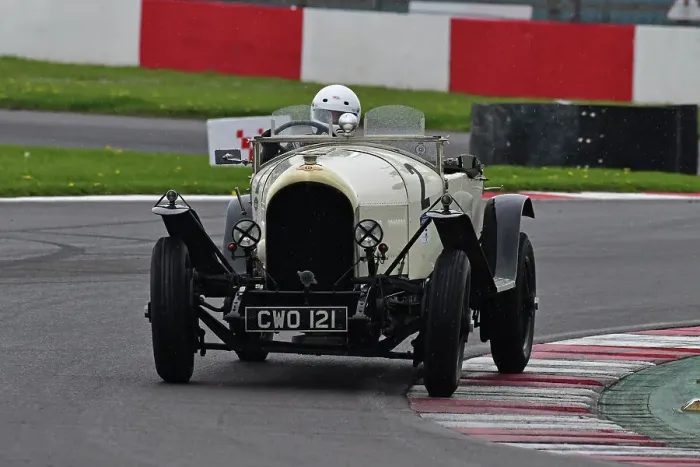 Framed Print : CJ12 7389 Vivian Bush, Bentley 3 litre Framed Print : CJ12 7389 Vivian Bush, Bentley 3 litre