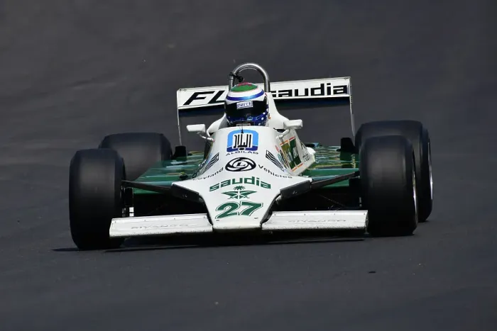 Framed Print : CJ12 8902 Mark Hazell, Williams FW07B Framed Print : CJ12 8902 Mark Hazell, Williams FW07B