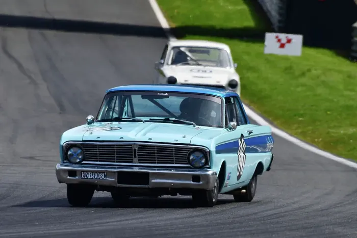 Framed Print : CJ12 9133 Tim Scott Andrews, Ford Falcon