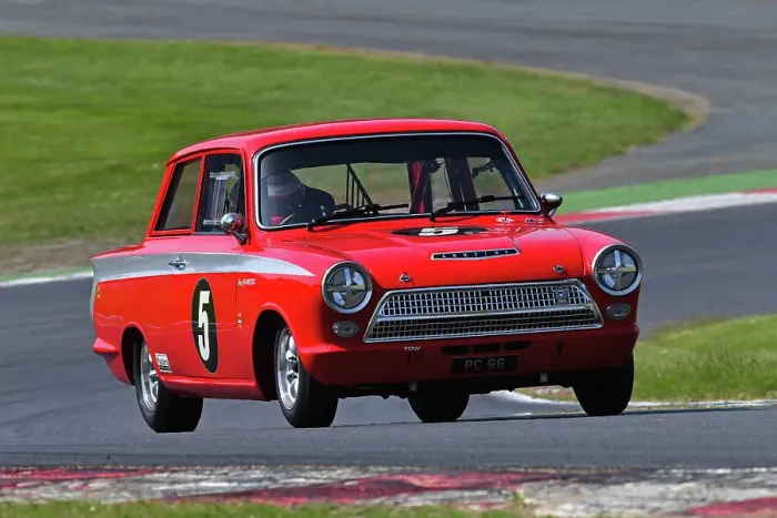 Framed Print : CJ12 9152 Pete Chambers, Ford Lotus Cortina Framed Print : CJ12 9152 Pete Chambers, Ford Lotus Cortina