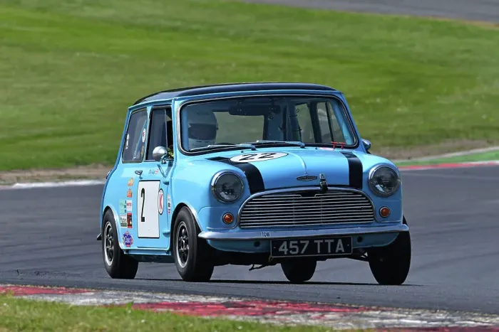 Framed Print : CJ12 9163 Paul Jesty, Ellie Birchenhough, Austin Mini Cooper S Framed Print : CJ12 9163 Paul Jesty, Ellie Birchenhough, Austin Mini Cooper S