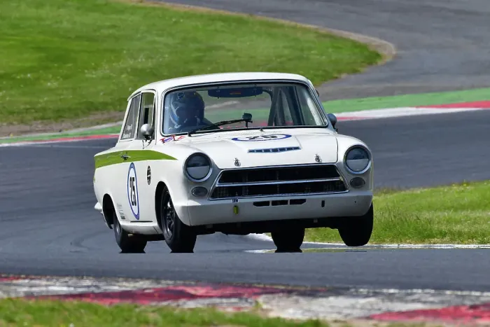 Framed Print : CJ12 9164 James Hagan, Stephen Mawhinney, Ford Lotus Cortina