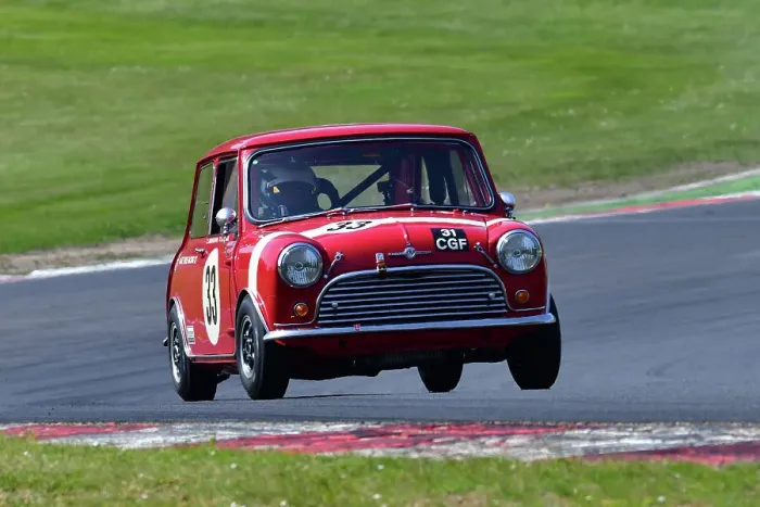Framed Print : CJ12 9174 Giles Page, Jonathon Page, Morris Mini Cooper S Framed Print : CJ12 9174 Giles Page, Jonathon Page, Morris Mini Cooper S
