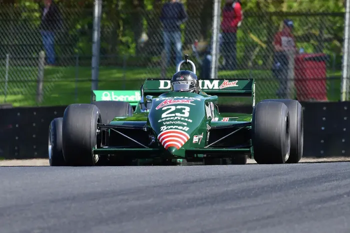 Framed Print : CJ12 9278 Ken Tyrrell, Tyrrell 011 Framed Print : CJ12 9278 Ken Tyrrell, Tyrrell 011