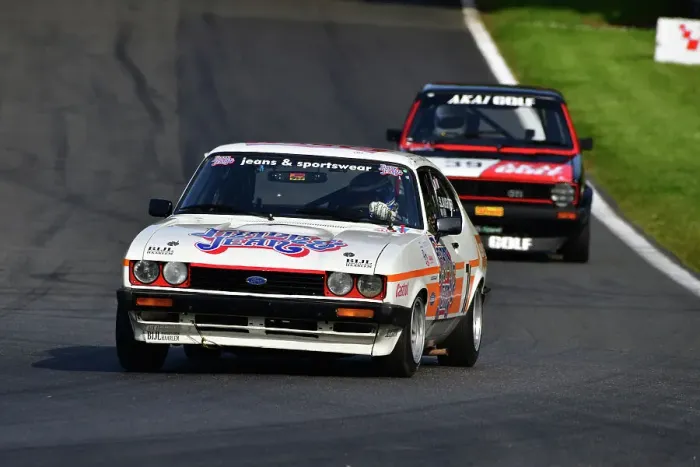 Framed Print : CJ12 9495 James Slaughter, Ford Capri, Frank & Jean Framed Print : CJ12 9495 James Slaughter, Ford Capri, Frank & Jean