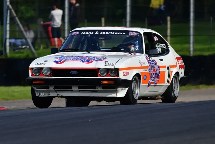Framed Print : CJ12 9538 James Slaughter, Ford Capri, Frank & Jean Framed Print : CJ12 9538 James Slaughter, Ford Capri, Frank & Jean